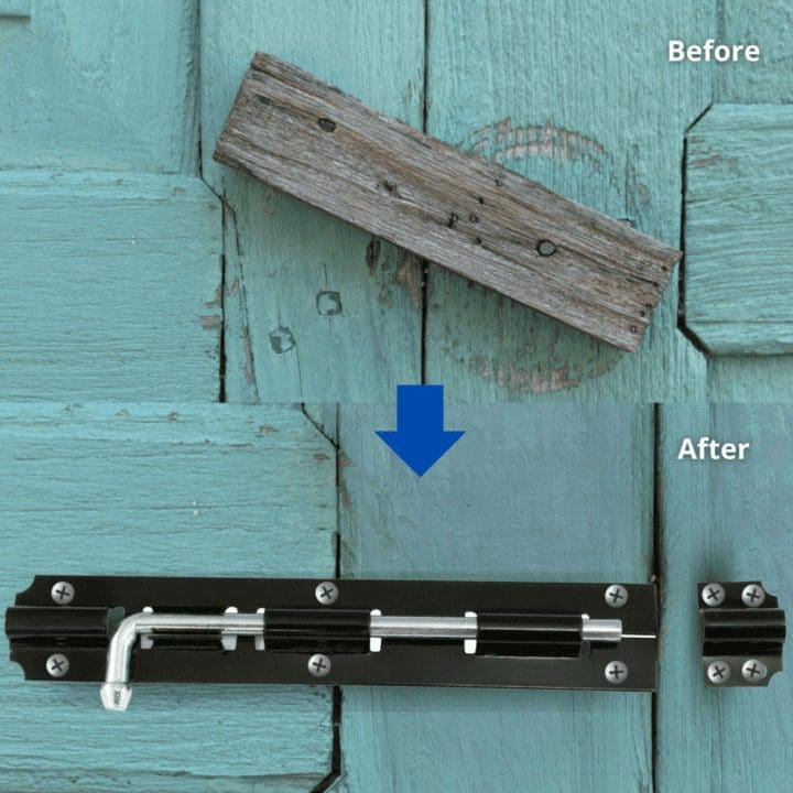 black-fitting-with-silver-door-security-bolt-lock