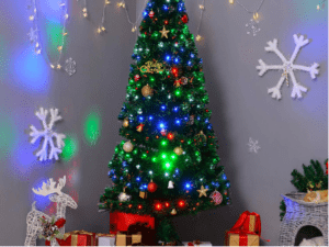 fiber optic Christmas tree